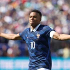 Kylian Mbappé celebra tras marcar un nuevo doblete en el Mundial 2026 con Francia