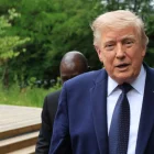 El presidente Donald Trump en la cumbre del G7, este 16 de junio.