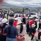 Comuneros y familiares se concentran diariamente para coordinar nuevos recorridos en la búsqueda de Mario Quinatoa.