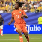 El internacional de Costa de Marfil Elye Wahi, durante el partido que su selección disputó el pasado 13 de junio frente a Ecuador.