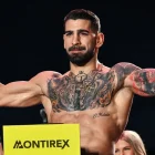 Ilia Topuria durante el pesaje previo al evento de la UFC Casa Blanca.