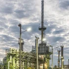 Parte de la infraestructura de la estatal petrolera, Petroecuador.
