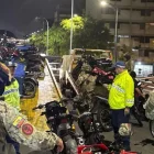 FF.AA. retuvieron 95 motocicletas el 19 junio en Guayaquil por incumplir normas durante rodada nocturna.