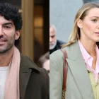 Blake Lively y Justin Baldoni llegando al juzgado en Nueva York