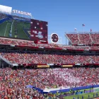 El Estadio de San Francisco con el logo de Levi's censurado