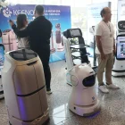 La presentación de los robots Keenon.