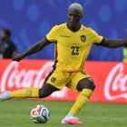 Moises Caicedo volante de la Selección de Ecuador.