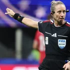 Tori Penso, árbitra estadounidense del Mundial 2026. Estará en el Alemania vs. Ecuador.