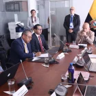 Andrés Castillo (ADN) preside la Comisión de Seguridad durante la ausencia temporal de la asambleísta Inés Alarcón (ADN).