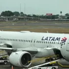 Un avión de la compañía aérea LATAM, que opera en Ecuador.