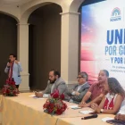 Integrantes de Unidad Popular, Pachakutik y el Partido Socialista Ecuatoriano participaron en una reunión junto a organizaciones sociales para iniciar la construcción de una propuesta electoral con miras a los comicios seccionales de 2027.