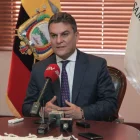 José Serrano, durante su etapa como presidente de la Asamblea Nacional. Su situación judicial en Estados Unidos mantiene en suspenso una eventual deportación al Ecuador.