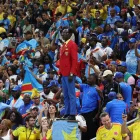 Kuka apoya a la República Democrática del Congo permaneciendo totalmente inmóvil durante los 90 minutos de cada partido