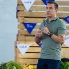 El presidente Daniel Noboa cumplió agenda en Manabí.