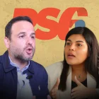El exasambleísta Jorge Acaiturri y la concejal Ana Chóez anunciaron su salida del Partido Social Cristiano.