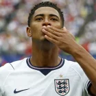 Jude Bellingham, de Inglaterra, lanza un beso antes del partido de la fase de grupos de la Copa Mundial de la FIFA 2026 entre Inglaterra y Ghana.