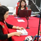 Fotografía del 15 de junio de 2026 de integrantes del Jurado Electoral Especial de Lima Centro 2 (JEE LC 2), en Lima (Perú).