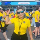 Ana Lucía Merino vivió con emoción el triunfo de Ecuador ante Alemania, sintiendo que el MetLife Stadium se convirtió en un pedazo de su país.