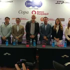 El Challenger de Quito fue presentado, con Andrés Gómez (c) como figura central de la organización.