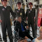 Tres adultos mayores ecuatorianos fueron repatriados desde Venezuela tras el terremoto.