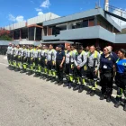 El equipo de bomberos de Guayaquil está integrado por 11 mujeres y 50 hombres.