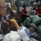 Venezolanos y guayaquileños se unieron para ayudar al país hermano tras el terremoto.