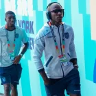 Moisés Caicedo (der.), una de las principales figuras de Ecuador en el Mundial 2026.