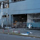 El edificio de la Arcom resultó afectado por la explosión de este 29 de junio de 2026.