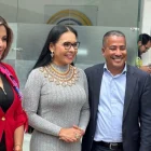 Linda Romero fue la candidata a la Vicepresidencia de Bolívar Armijos en las elecciones presidenciales anticipadas de 2023.