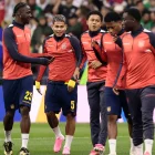 Mundial 2026: Ecuador en el calentamiento para medir a México.