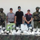 En el lugar se encontraron 28 cámaras de videovigilancia instaladas de manera clandestina en postes de alumbrado público