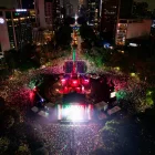 Multitudinaria celebración en el Ángel de la Independencia tras el triunfo de México sobre Ecuador en el Mundial 2026