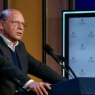 Ministro de Hacienda y coordinador del equipo de transición del Gobierno saliente, Germán Ávila, este 30 de junio de 2026, en Bogotá (Colombia).