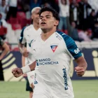 Redes anotó uno de los goles para Liga de Quito en la victoria ante Orense.