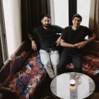 Juan Camilo junto a su socio Juan Xavier Estrada