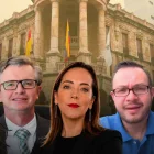 Referencial. Los precandidatos a la Alcaldía de Cuenca, en el marco de la campaña hacia las seccionales 2026.