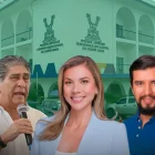 Precandidatos a la Alcaldía de Manta, presentados por movimientos políticos rumbo a las elecciones seccionales 2026.