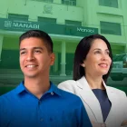 Referencial. Luisa González y Jaime Estrada, precandidatos a la Prefectura de Manabí rumbo a las elecciones seccionales de 2026.