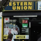 Agencia de Wester Union, una vía en la que ingresan las remesas a Ecuador.