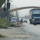 Referencial El hecho se registró en la vía a Salitre, en Daule