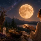 La holística propone rituales para aprovechar la energía de la Luna llena del ciervo.