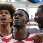 Folarin Balogun (c) es el goleador de la selección estadounidense con tres goles en el Mundial 2026.