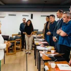 Gilda Alcívar se reunió con representantes del Colegio de Arquitectos del Ecuador para revisar los avances del proyecto del nuevo Museo Nacional del Ecuador.
