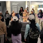 Una sala informativa del próximo Museo Nacional funciona en la Eloy Alfaro y República, norte de Quito.