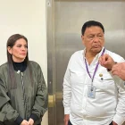 Autoridades del Ministerio de Salud verifican la atención médica en Zamora Chinchipe tras el aluvión en Guadalupe.