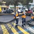 Referencia. El Municipio de Quito denunció daños en la infraestructura del soterramiento tras intentos de robo de cables en la avenida Ajaví.