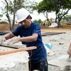 Se sembrarán 207 nuevos árboles para reforzar las áreas verdes del Parque Clemente Yerovi, actualmente en recontrucción.