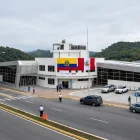 El Centro Binacional de Atención de Frontera (CEBAF), en el sector Macará-La Tina, en el límite entre Ecuador y Perú.