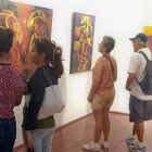 En la Casa de la Cultura, núcleo de Guayas, se realiza la exposición "Cartología Ancestral", del artista plástico visual Persi Izquierdo.