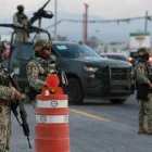 Integrantes del Ejército de Mexico realizando un operativo en Guadalajara (México).